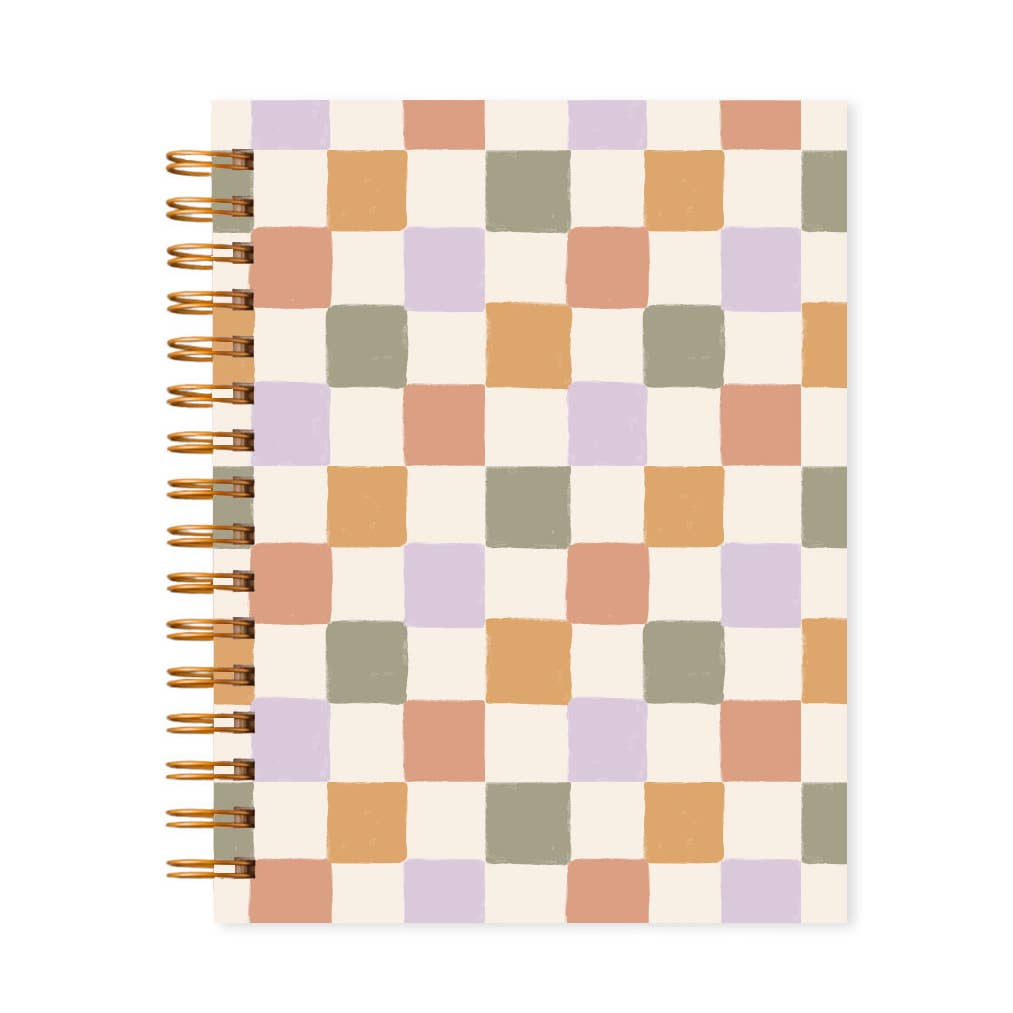 Checkerboard Hardcover Journal