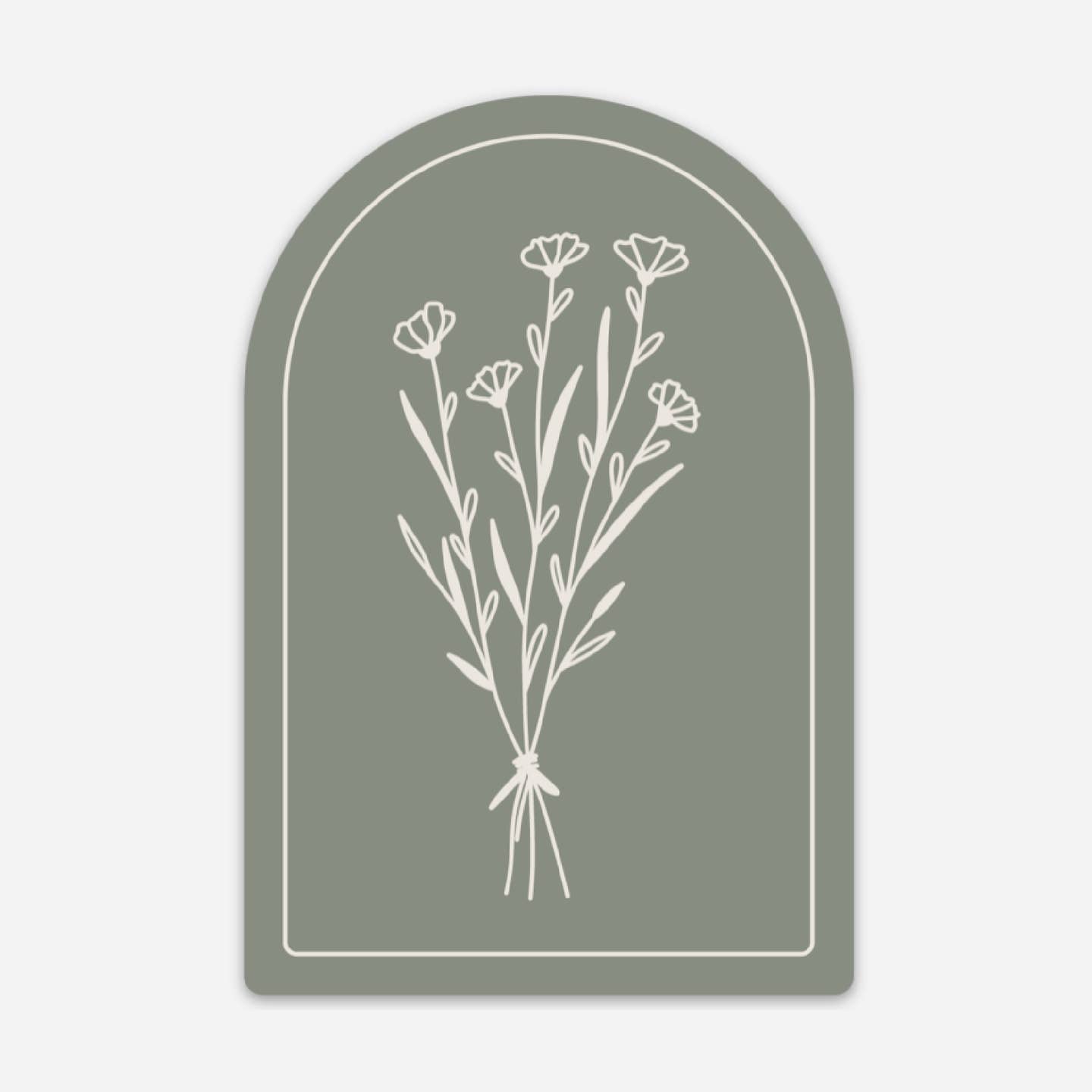 Floral Arch Sticker