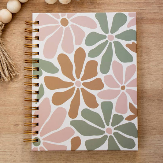 Flower Hardcover Journal