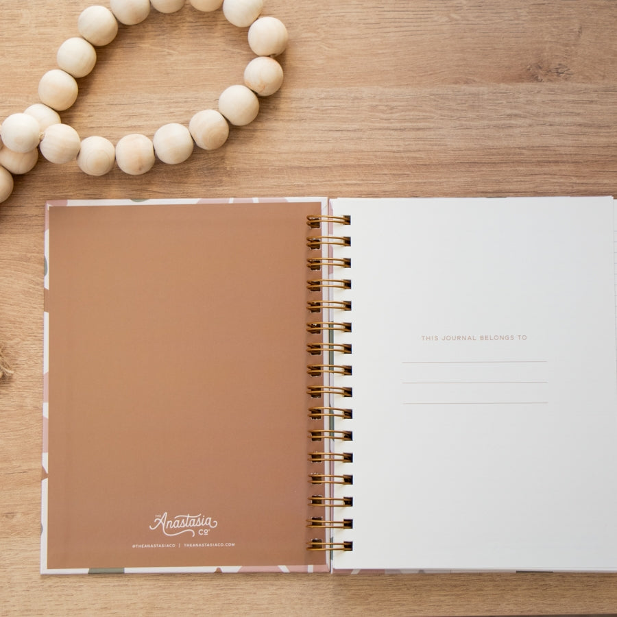 Flower Hardcover Journal