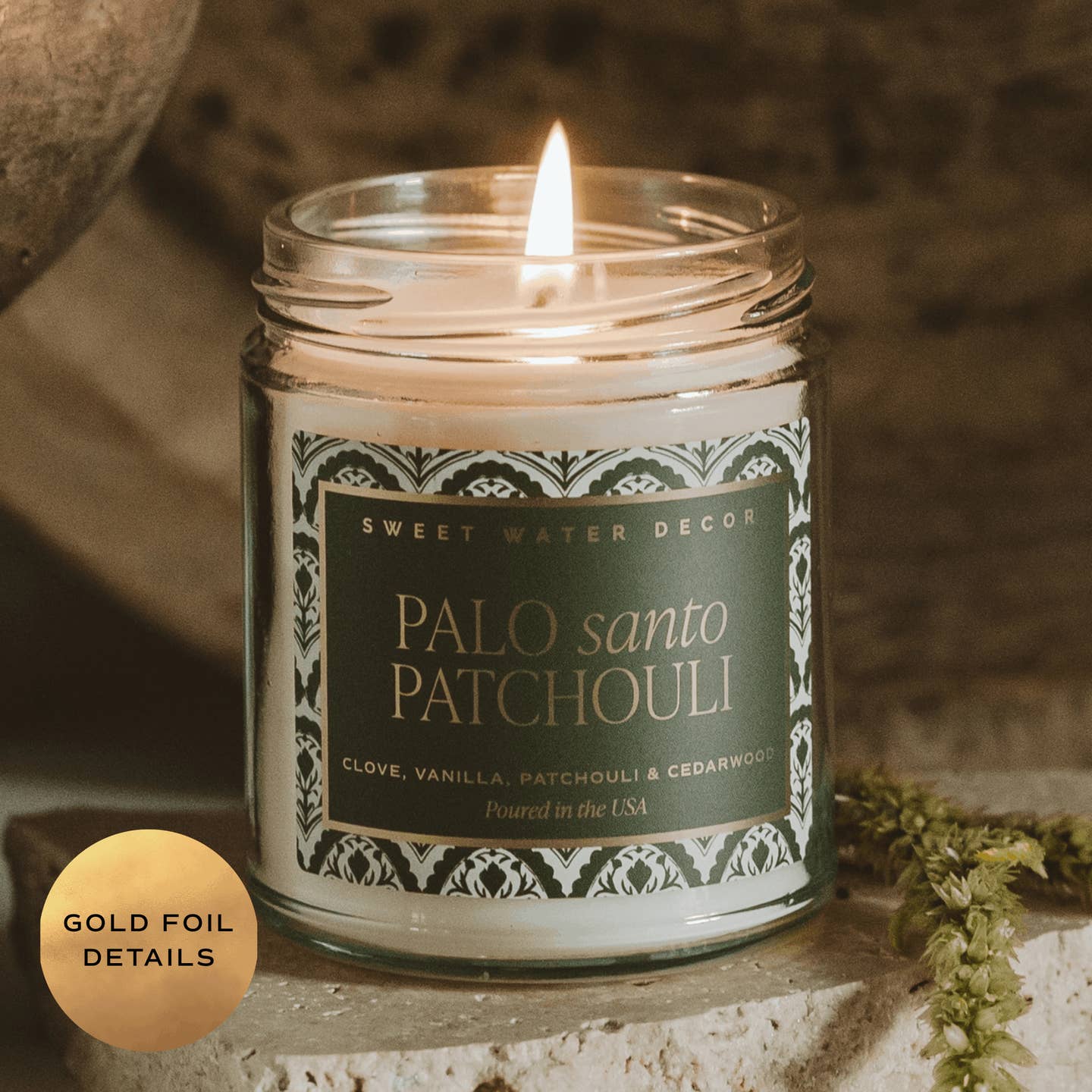 Palo Santo Patchouli Candle
