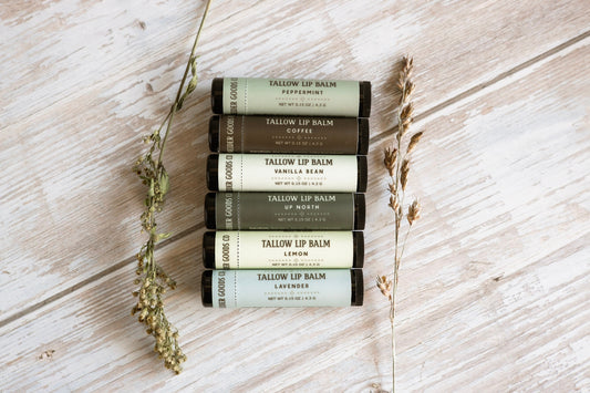 Tallow Lip Balm - Lemon