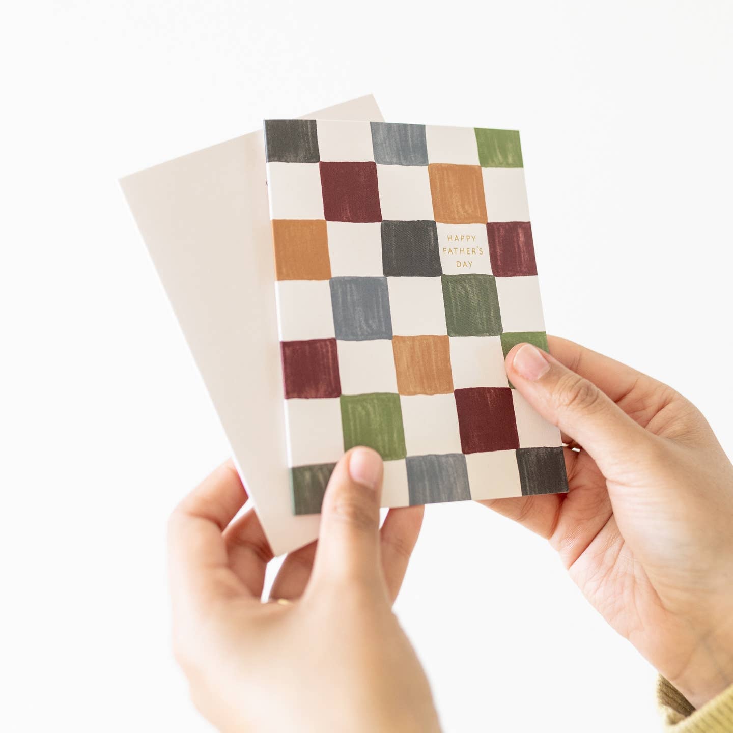 Father’s Day Checkered Card